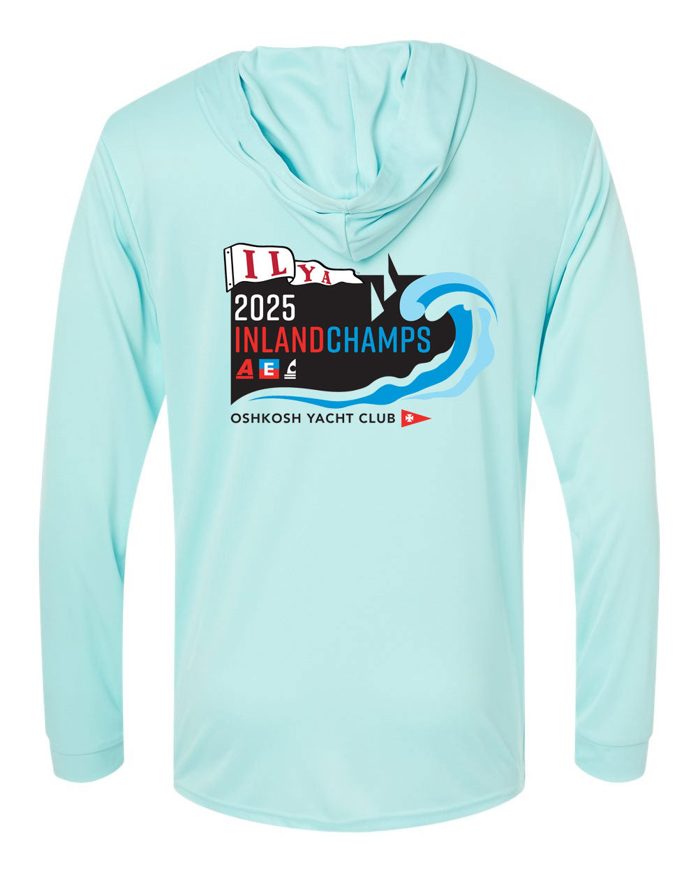 ILYA Champs Men's Performance Hooded Long Sleeve T-Shirt