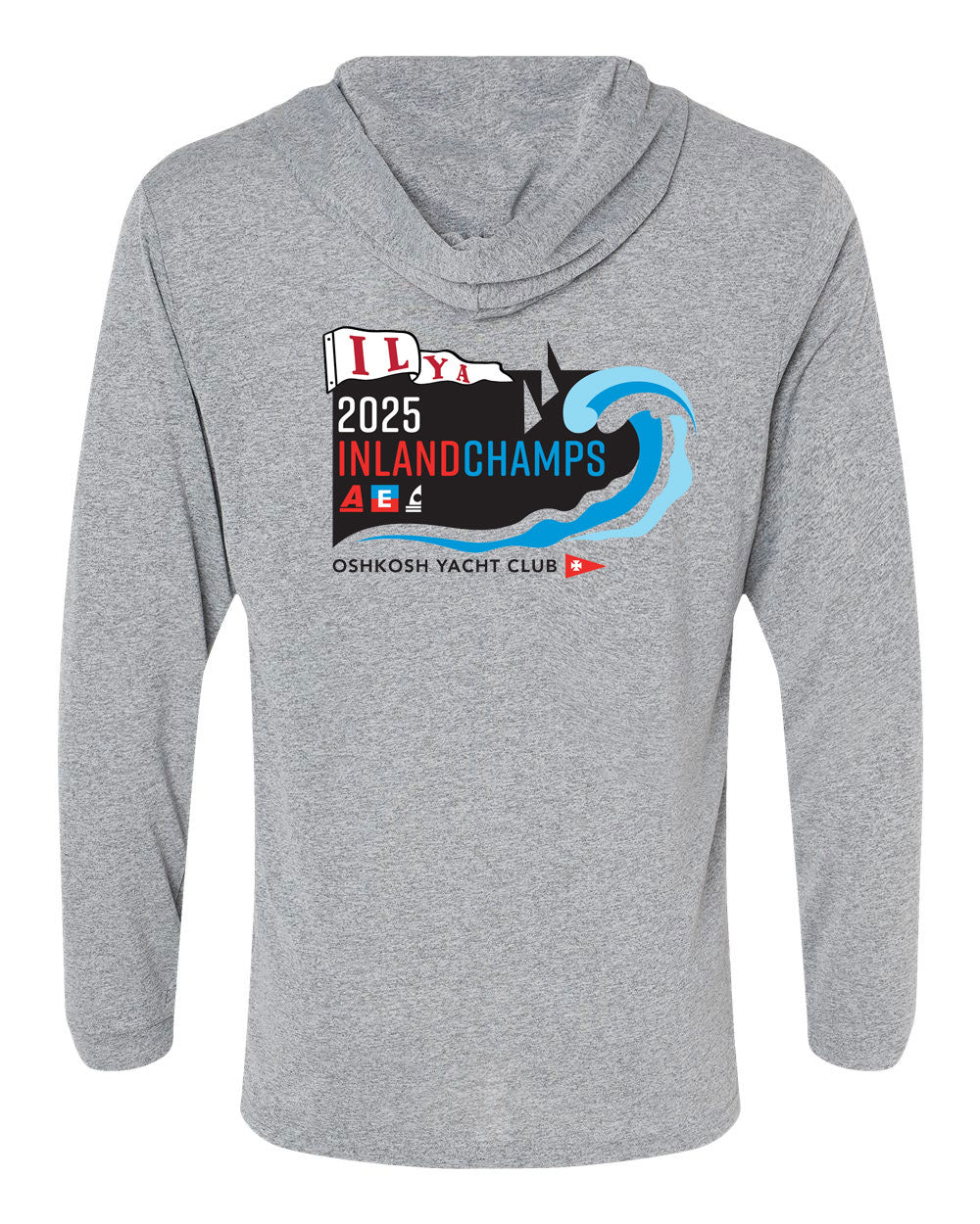 ILYA Champs Men's Performance Hooded Long Sleeve T-Shirt