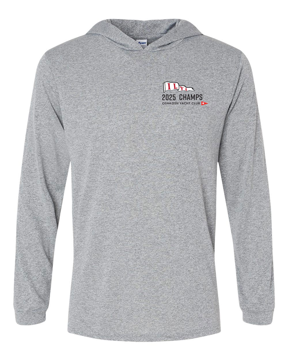 ILYA Champs Men's Performance Hooded Long Sleeve T-Shirt