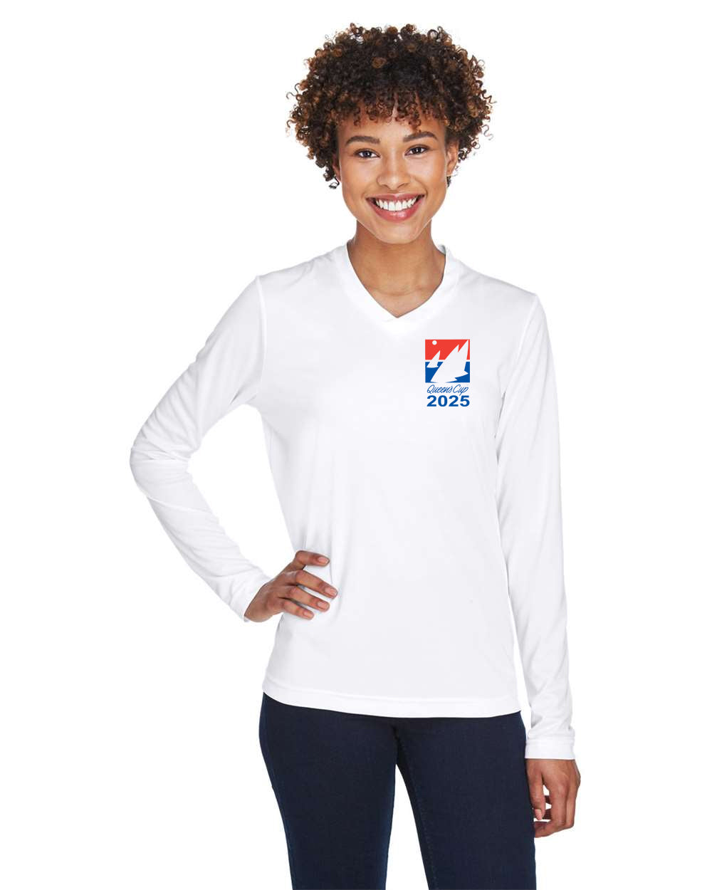 Women's Queen's Cup® SPF Long Sleeve Tech Tee
