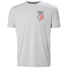 Load image into Gallery viewer, Helly Hansen Men&#39;s American Magic HP Racing Quick Dry T-Shirt Grey