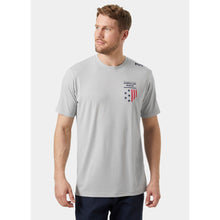 Load image into Gallery viewer, Helly Hansen Men&#39;s American Magic HP Racing Quick Dry T-Shirt Grey