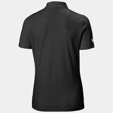 Load image into Gallery viewer, Helly Hansen Women&#39;s Crew Tech Polo Black