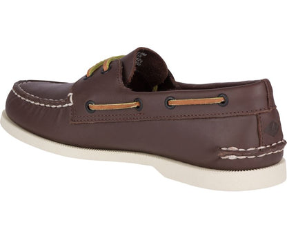 Sperry Men's Authentic Original Leather Boat Shoe Brown