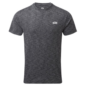 Gill Men's Short Sleeve Holcombe Crew Charcoal