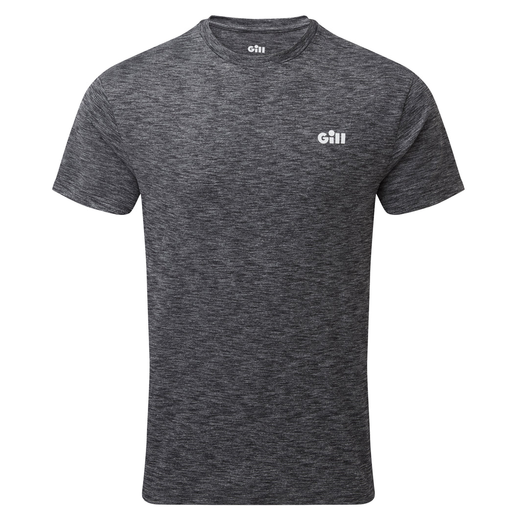Gill Men's Short Sleeve Holcombe Crew Charcoal