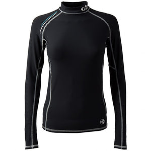 Gill Women's Pro Rash Guard Long Sleeve Black
