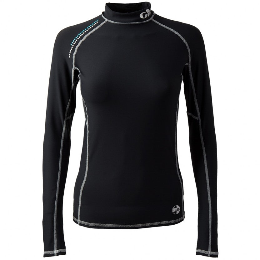 Gill Women's Pro Rash Guard Long Sleeve Black