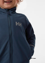 Load image into Gallery viewer, Helly Hansen Kids&#39; Marka Softshell Jacket Navy