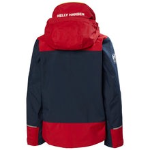 Load image into Gallery viewer, Helly Hansen Juniors&#39; Salt Port 2.0 Sailing Jacket Navy