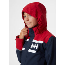 Load image into Gallery viewer, Helly Hansen Juniors&#39; Salt Port 2.0 Sailing Jacket Navy
