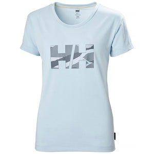 Helly Hansen Women's Skog Recycled Graphic T-Shirt Blue