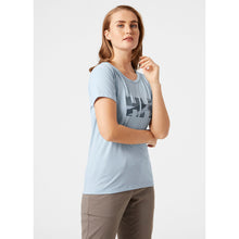 Load image into Gallery viewer, Helly Hansen Women&#39;s Skog Recycled Graphic T-Shirt Blue