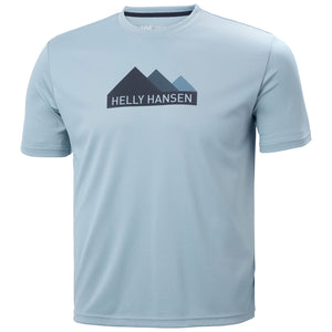 Helly Hansen Men's HH Tech Graphic T-Shirt Dusty Blue