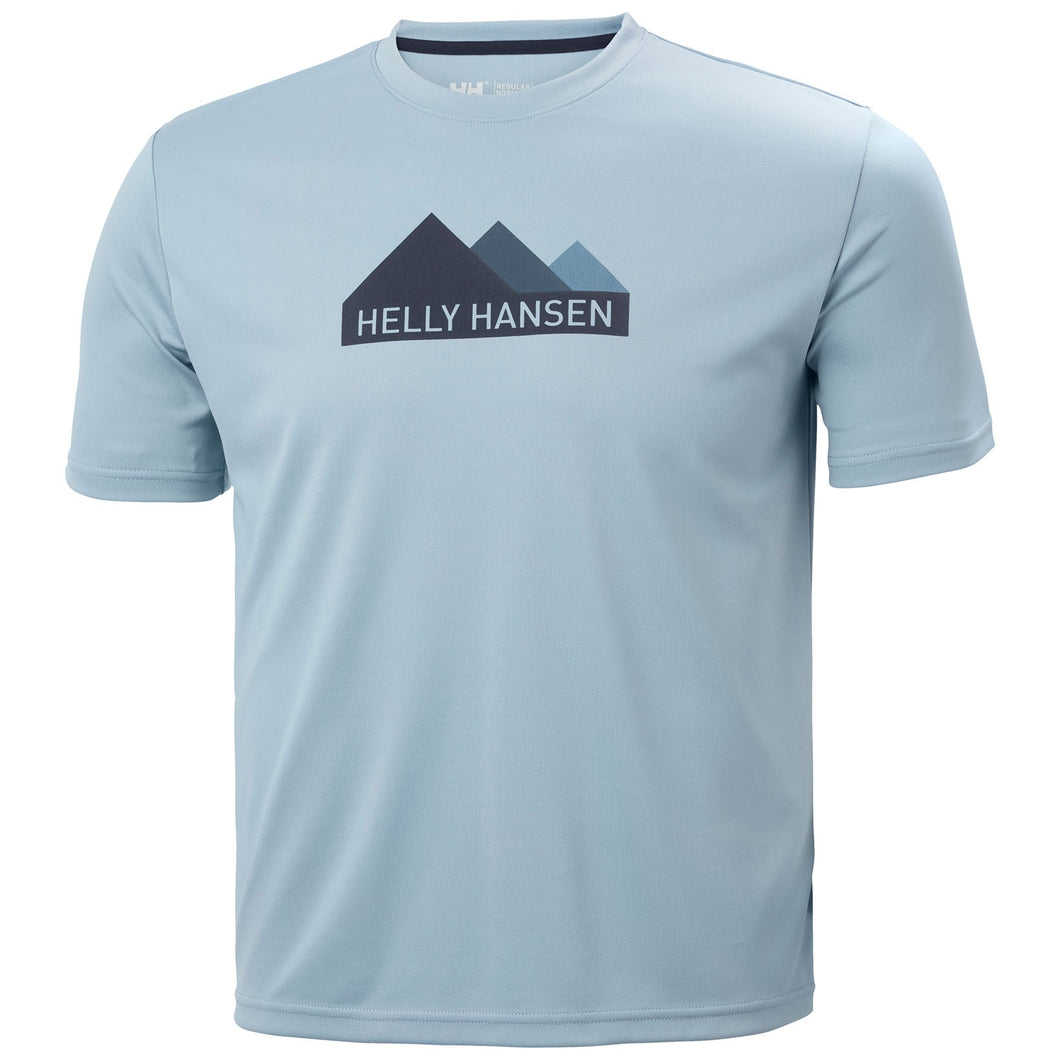 Helly Hansen Men's HH Tech Graphic T-Shirt Dusty Blue