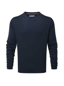 Henri Lloyd Fast Dri Silver Mono Long Sleeve T