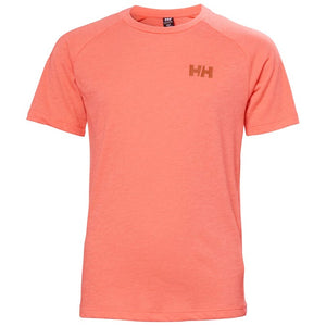 Helly Hansen Juniors' Loen Technical T-Shirt Peach Echo