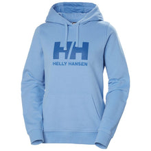 Load image into Gallery viewer, Helly Hansen Women&#39;s HH Logo Hoodie Bright Blue