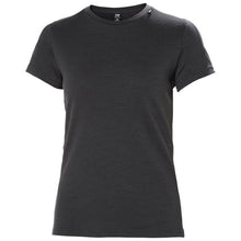 Load image into Gallery viewer, Helly Hansen Women&#39;s Lifa Merino Lightweight Tee Ebony