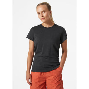Helly Hansen Women's Lifa Merino Lightweight Tee Ebony