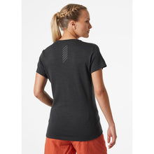 Load image into Gallery viewer, Helly Hansen Women&#39;s Lifa Merino Lightweight Tee Ebony