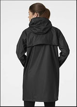 Load image into Gallery viewer, Helly Hansen Women&#39;s Moss Rain Coat Black