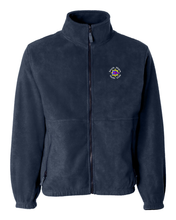 Load image into Gallery viewer, SSYC Logo Embroidered Fleece Jacket Marine