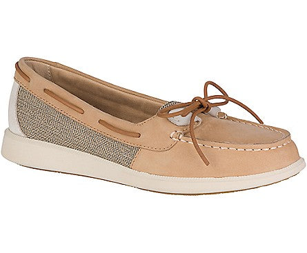 Sperry Women's Oasis Loft Boat Shoe Linen Oat