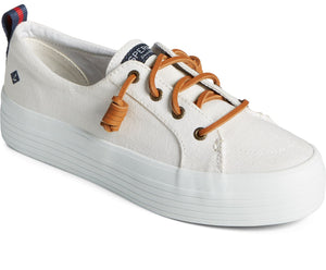 Sperry Women's Crest Triple Platform Sneaker White